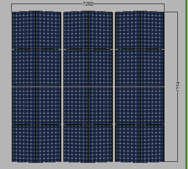 11,16 kW Ost/West Trina Photovoltaikanlage mit Hybridwechselrichter SMA STP Hybrid X 10