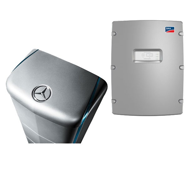SMA Sunny Island SI 3.0M und Batterie Mercedes 5.0