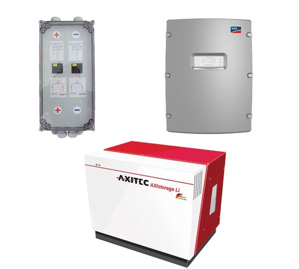 AXISTORAGE (BMZ) LI 9S (4 STK.) (34 KWH) + 3X SI 6.0H