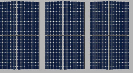 4,5 kW Longi Photovoltaikanlage mit Hybridwechselrichter Fronius SYMO GEN24 4.0 PLUS und Speicher