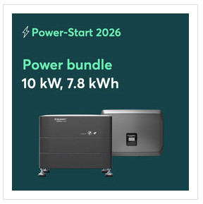 9,3 kW Solarwatt Photovoltaikanlage mit SOLARWATT Power Bundle (10 kW, 7.8 kWh)